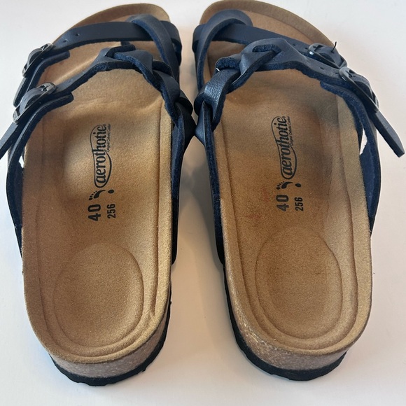 Comfortable Blue Sandals - Picture 6 of 16